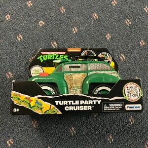 Teenage Mutant Ninja Turtles Turtle Party Cruiser Sounds Lights Toy Car TMNT NEW